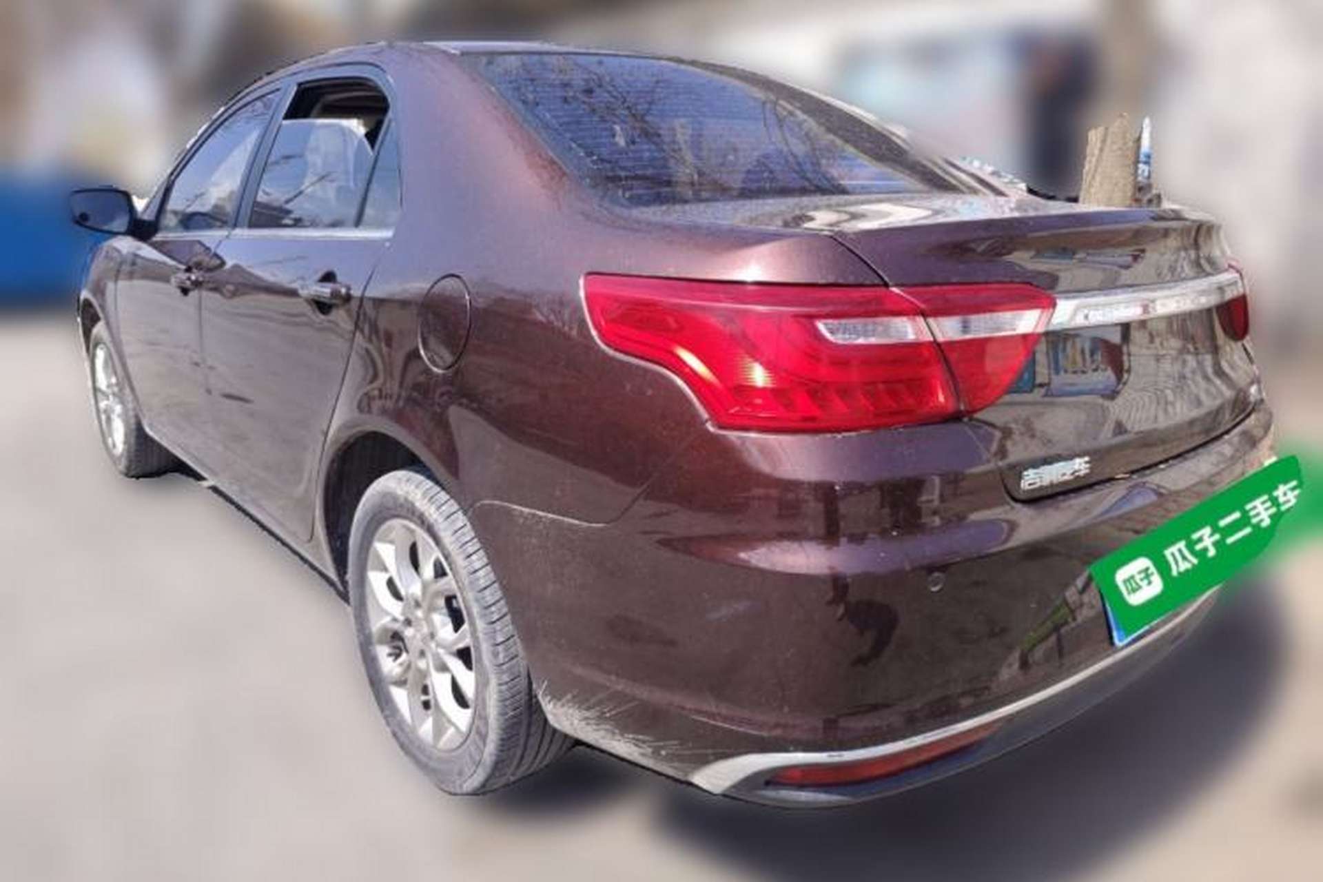 Used Geely Auto Vision 2018 1.5L Manual Happiness Edition Rear Left 45 Deg