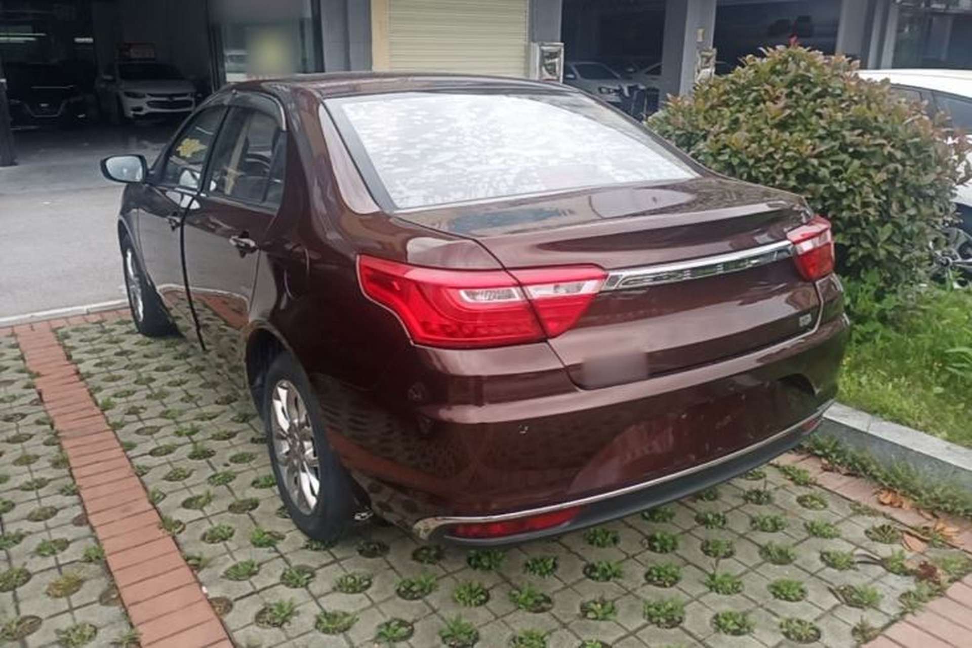 Used Geely Auto Vision 2018 1.5L Automatic Happiness Edition Rear Left 45 Deg