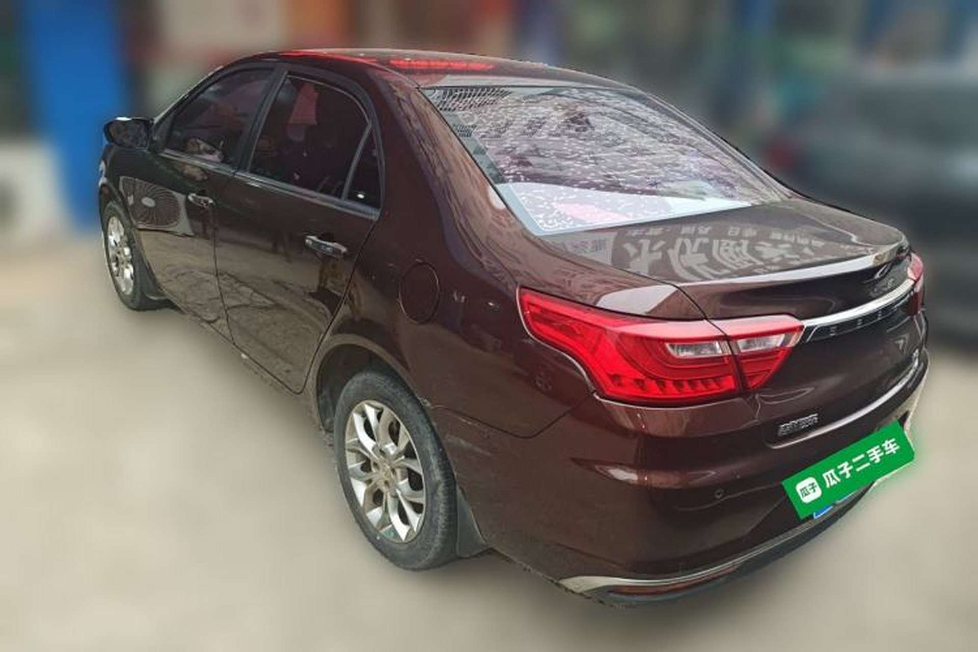 Used Geely Auto Vision 2018 1.5L Automatic Happiness Edition Rear Left 45 Deg