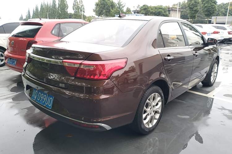 Used Geely Auto Vision 2018 1.5L Automatic Prestige Model Rear Right 45 Deg