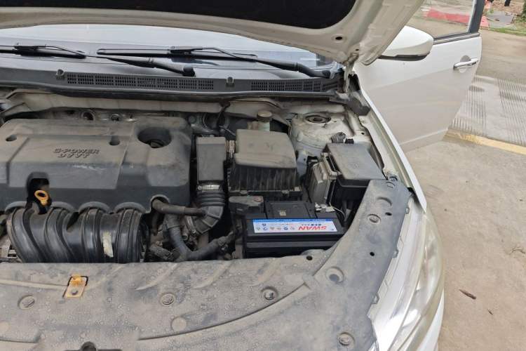 Used Geely Auto Vision 2018 1.5L Automatic Prestige Model Engine Bay Left