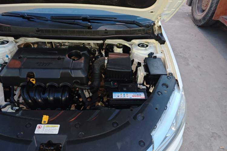 Used Geely Auto Vision 2018 1.5L Automatic Prestige Model Engine Bay Left