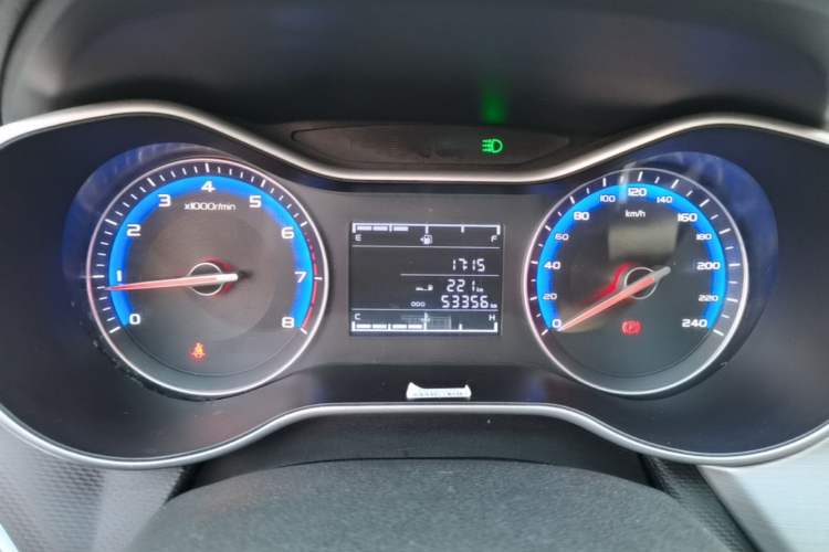Used Geely Auto Vision 2018 1.5L Manual Happiness Edition Instrument Cluster