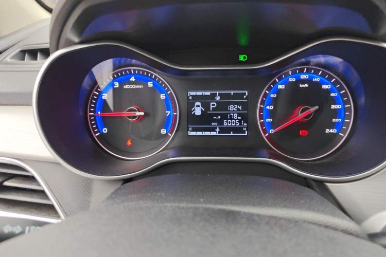 Used Geely Auto Vision 2018 1.5L Automatic Happiness Edition Odometer Close Up