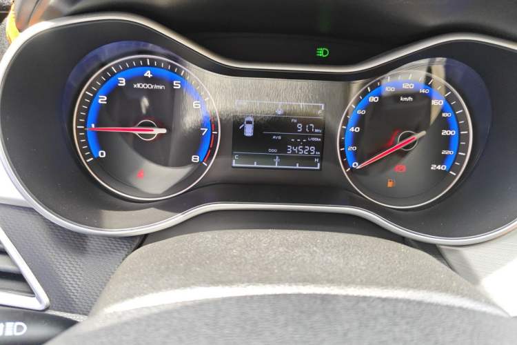 Used Geely Auto Vision 2018 1.5L Manual Happiness Edition Odometer Close Up
