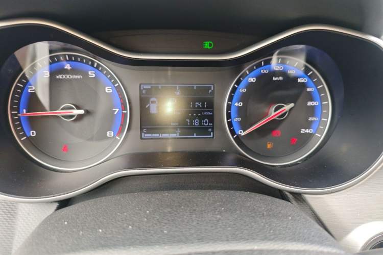 Used Geely Auto Vision 2018 1.5L Automatic Happiness Edition Odometer Close Up