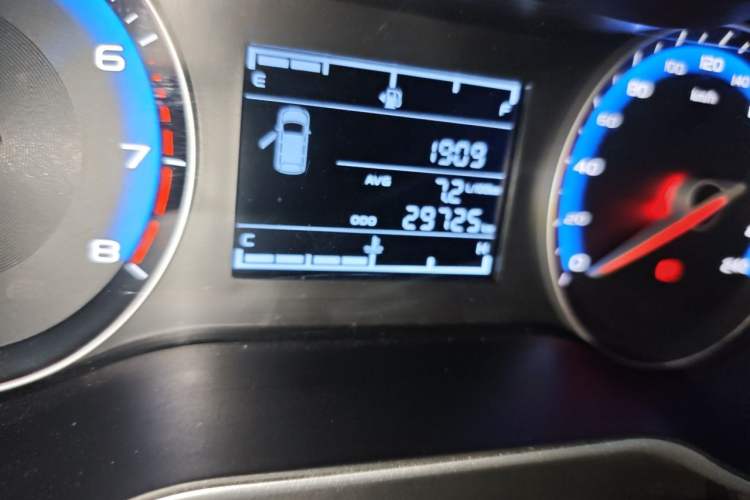 Used Geely Auto Vision 2018 1.5L Manual Happiness Edition Odometer Close Up