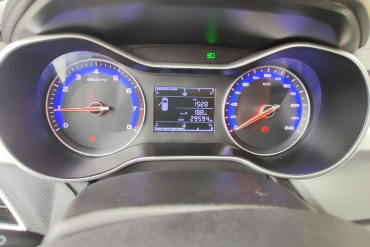 Used Geely Auto Vision 2018 1.5L Manual Happiness Edition Odometer Close Up