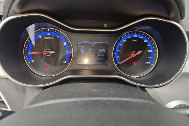 Used Geely Auto Vision 2018 1.5L Automatic Happiness Edition Odometer Close Up