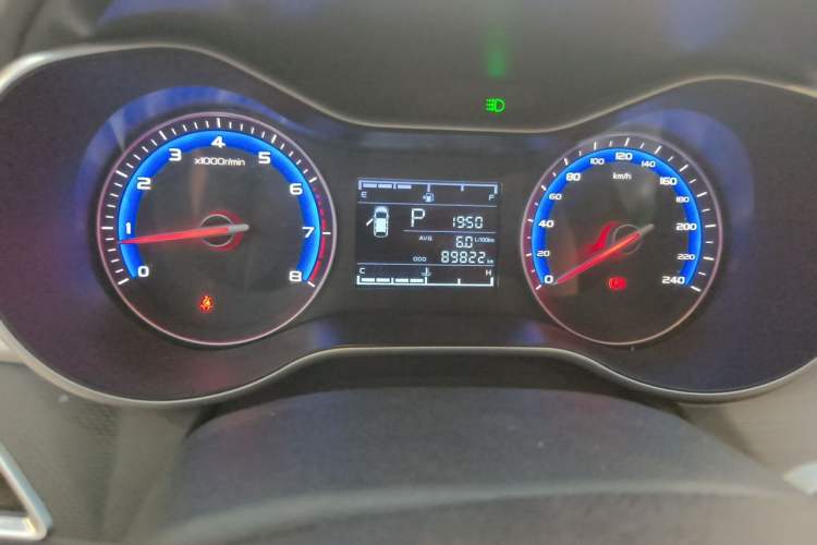Used Geely Auto Vision 2018 1.5L Automatic Happiness Edition Odometer Close Up