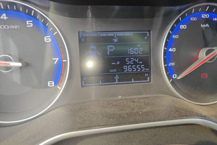 Used Geely Auto Vision 2018 1.5L Automatic Happiness Edition Odometer Close Up