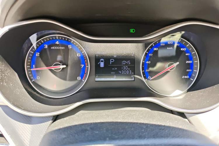 Used Geely Auto Vision 2018 1.5L Automatic Prestige Model Odometer Close Up