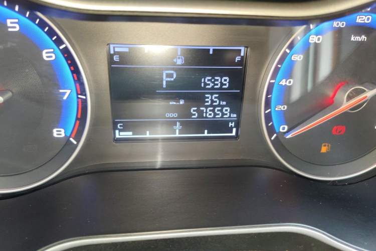 Used Geely Auto Vision 2018 1.5L Automatic Happiness Edition Odometer Close Up