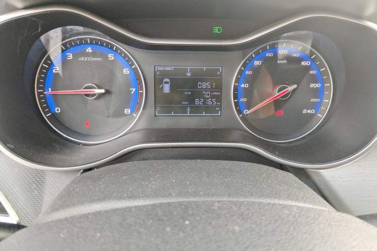 Used Geely Auto Vision 2018 1.5L Manual Happiness Edition Odometer Close Up