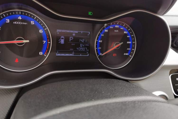 Used Geely Auto Vision 2018 1.5L Automatic Happiness Edition Odometer Close Up