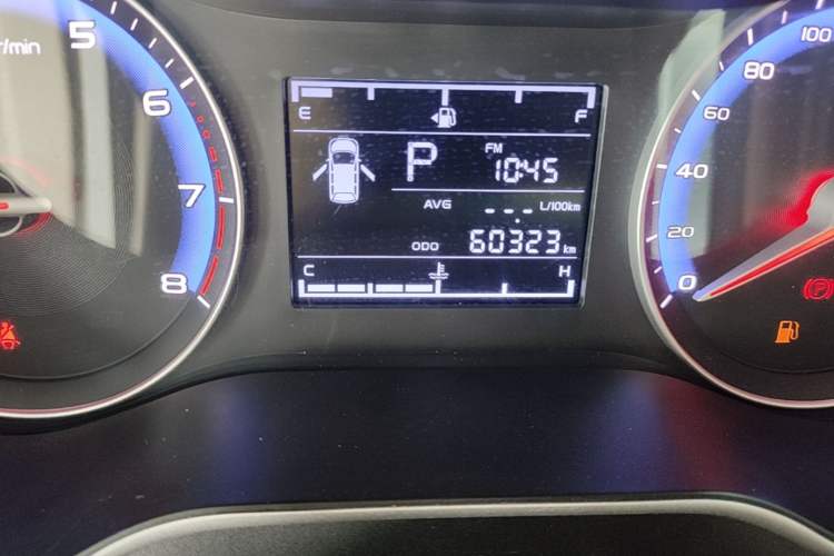 Used Geely Auto Vision 2018 1.5L Automatic Happiness Edition Odometer Close Up