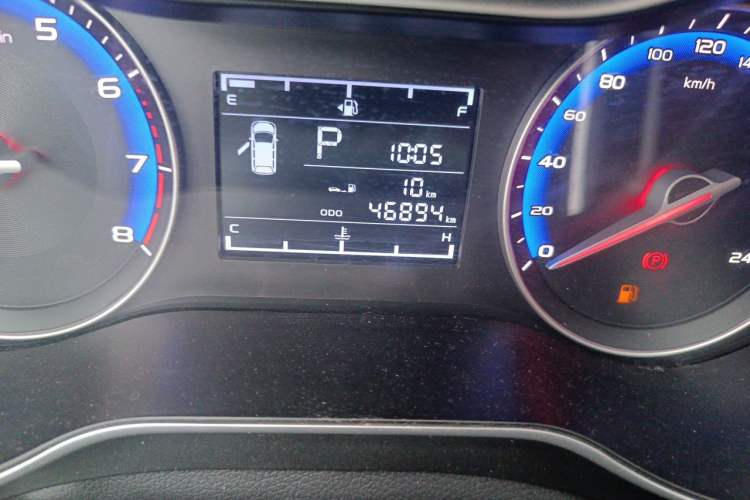 Used Geely Auto Vision 2018 1.5L Automatic Happiness Edition Odometer Close Up