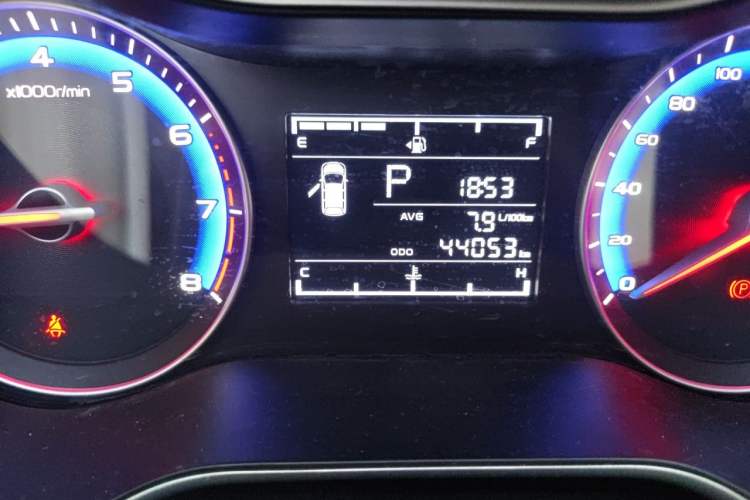 Used Geely Auto Vision 2018 1.5L Automatic Happiness Edition Odometer Close Up