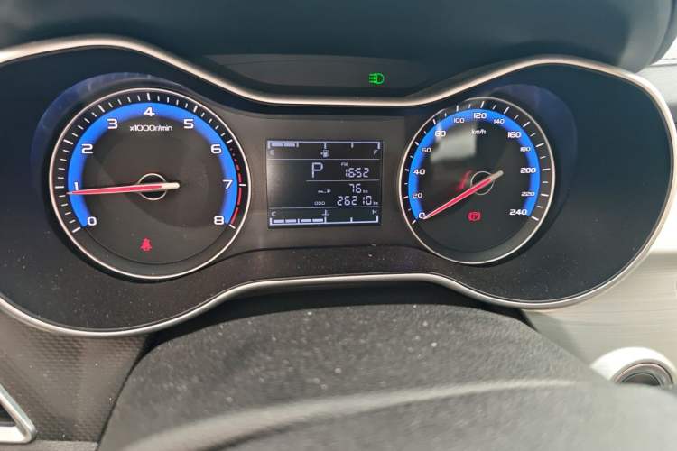 Used Geely Auto Vision 2018 1.5L Automatic Happiness Edition Odometer Close Up
