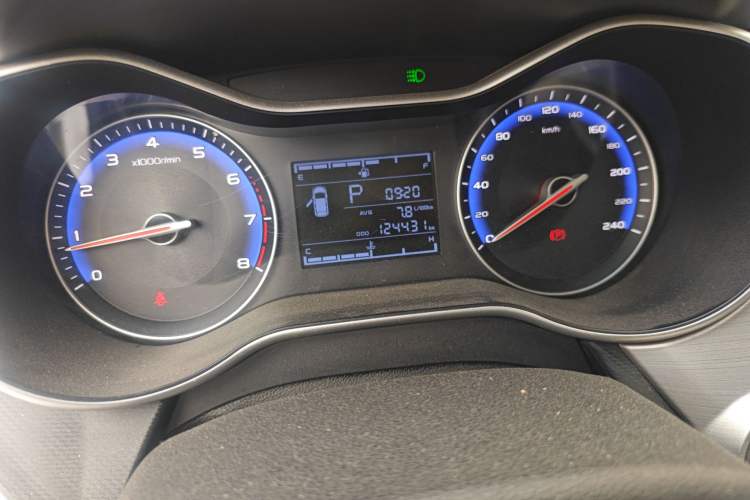 Used Geely Auto Vision 2018 1.5L Automatic Happiness Edition Odometer Close Up