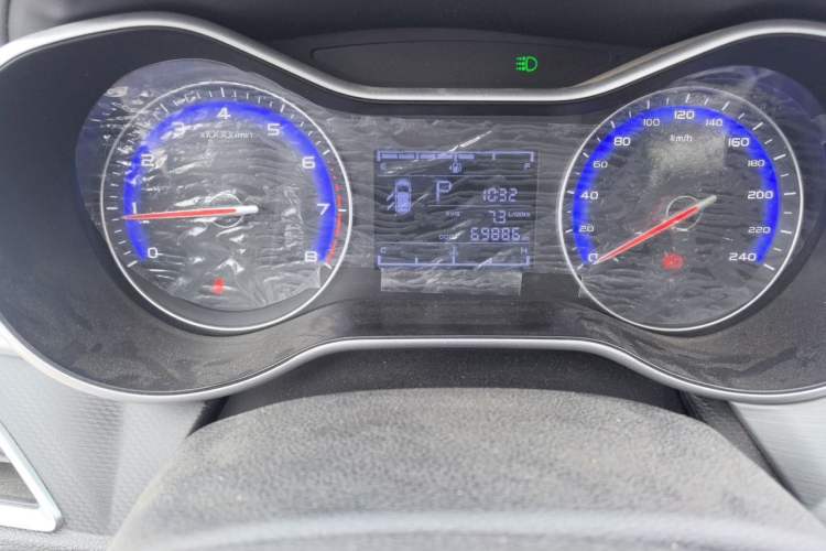 Used Geely Auto Vision 2018 1.5L Automatic Happiness Edition Odometer Close Up