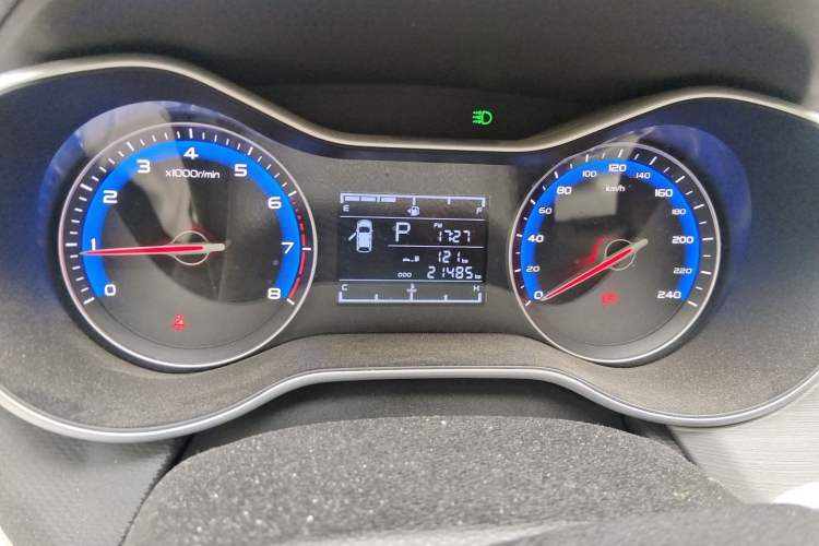 Used Geely Auto Vision 2018 1.5L Automatic Happiness Edition Odometer Close Up