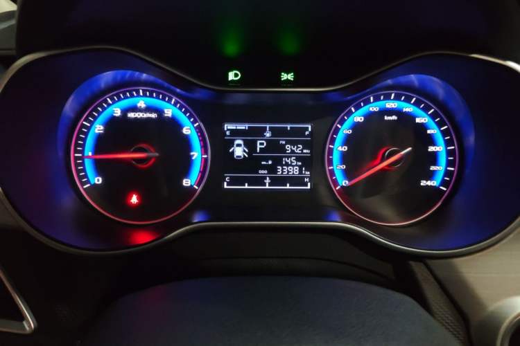 Used Geely Auto Vision 2018 1.5L Automatic Happiness Edition Odometer Close Up