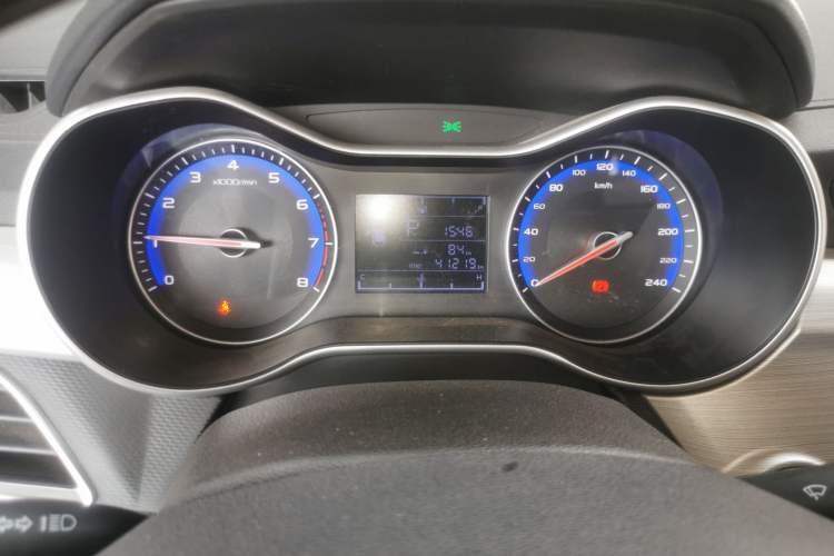 Used Geely Auto Vision 2018 1.5L Automatic Happiness Edition Odometer Close Up