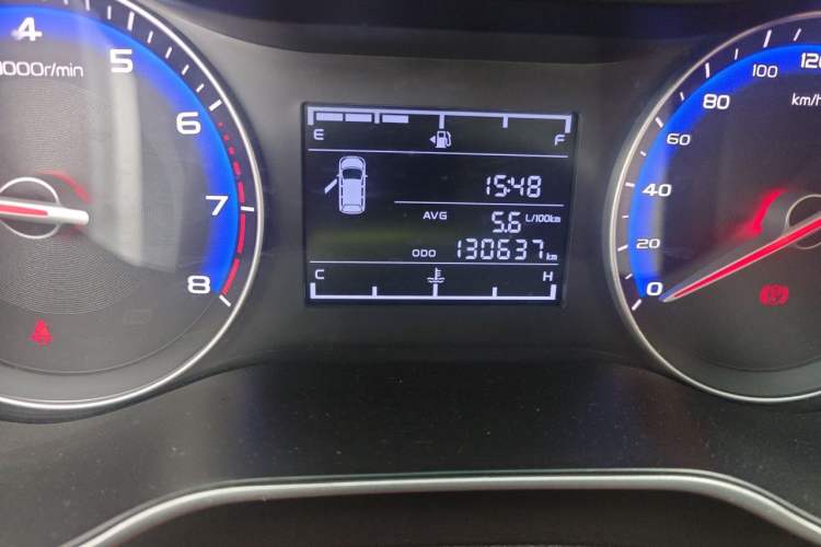 Used Geely Auto Vision 2018 1.5L Manual Happiness Edition Odometer Close Up