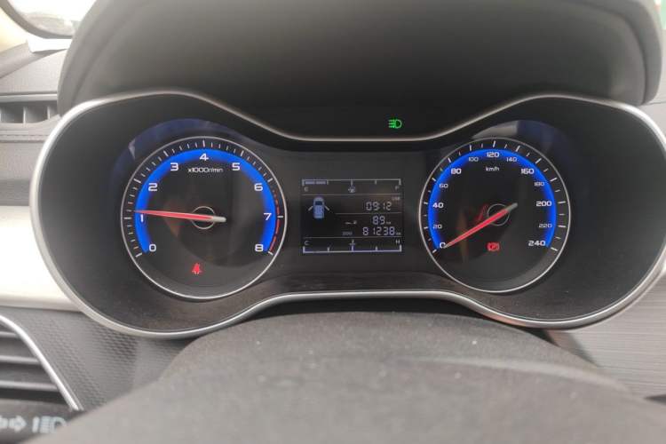 Used Geely Auto Vision 2018 1.5L Manual Happiness Edition Odometer Close Up