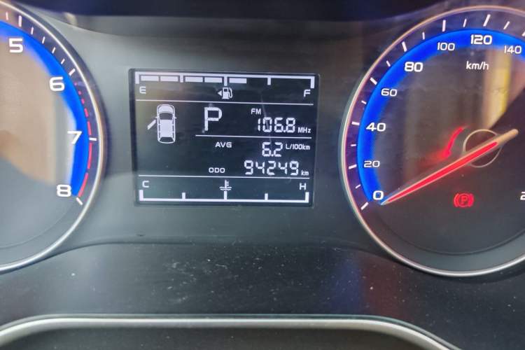 Used Geely Auto Vision 2018 1.5L Automatic Happiness Edition Odometer Close Up
