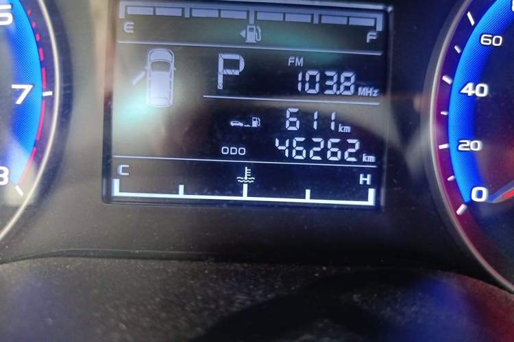 Used Geely Auto Vision 2018 1.5L Automatic Happiness Edition Odometer Close Up
