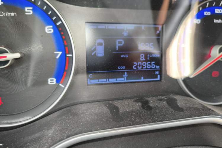 Used Geely Auto Vision 2018 1.5L Automatic Happiness Edition Odometer Close Up