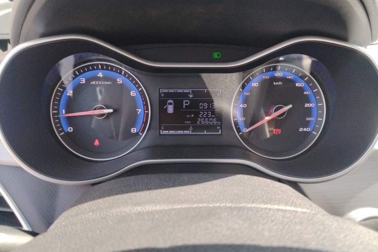 Used Geely Auto Vision 2018 1.5L Automatic Happiness Edition Odometer Close Up