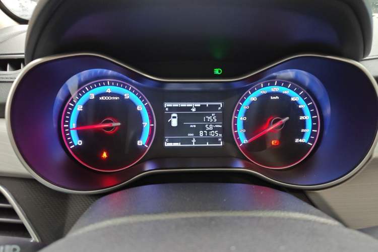 Used Geely Auto Vision 2018 1.5L Manual Happiness Edition Odometer Close Up