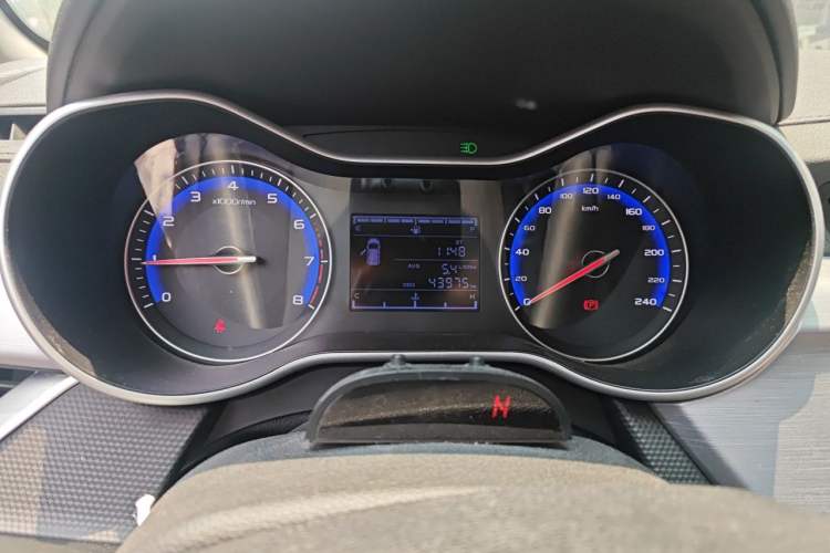 Used Geely Auto Vision 2018 1.5L Manual Happiness Edition Odometer Close Up