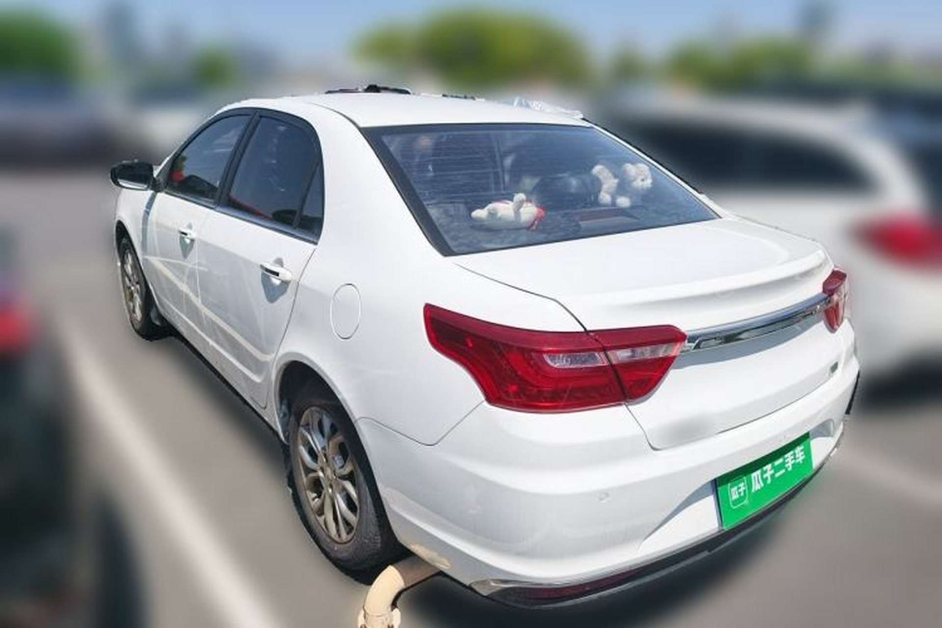 Used Geely Auto Vision 2018 1.5L Automatic Happiness Edition Rear Left 45 Deg