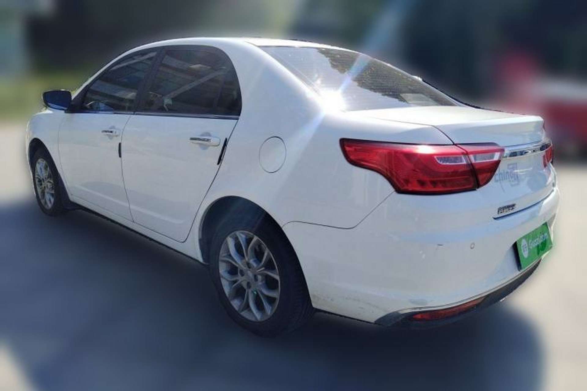 Used Geely Auto Vision 2018 1.5L Automatic Happiness Edition Rear Left 45 Deg