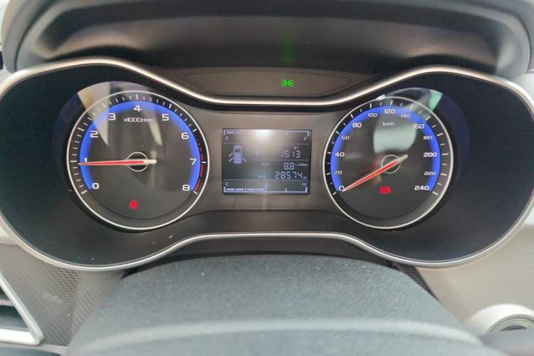 Used Geely Auto Vision 2018 1.5L Automatic Happiness Edition Odometer Close Up