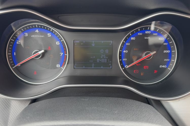 Used Geely Auto Vision 2018 1.5L Manual Happiness Edition Odometer Close Up