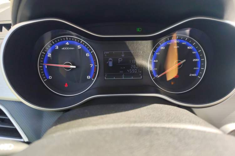 Used Geely Auto Vision 2018 1.5L Automatic Happiness Edition Odometer Close Up