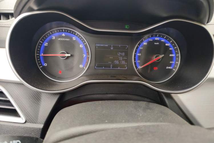 Used Geely Auto Vision 2018 1.5L Manual Happiness Edition Odometer Close Up