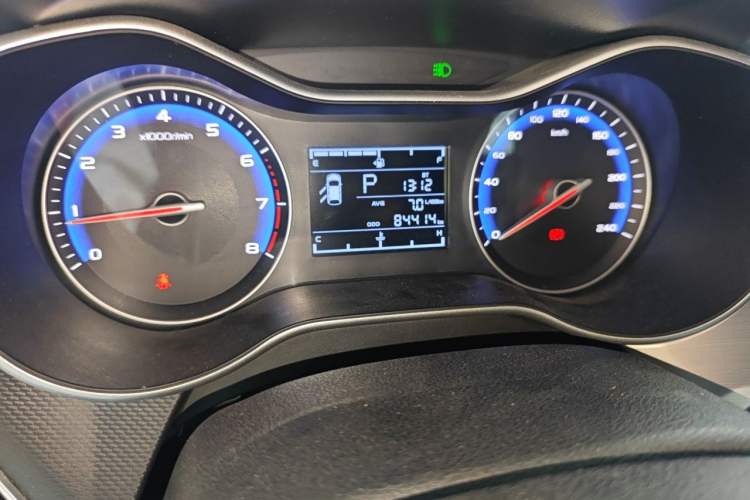 Used Geely Auto Vision 2018 1.5L Automatic Happiness Edition Odometer Close Up