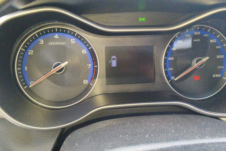 Used Geely Auto Vision 2018 1.5L Automatic Prestige Model Odometer Close Up
