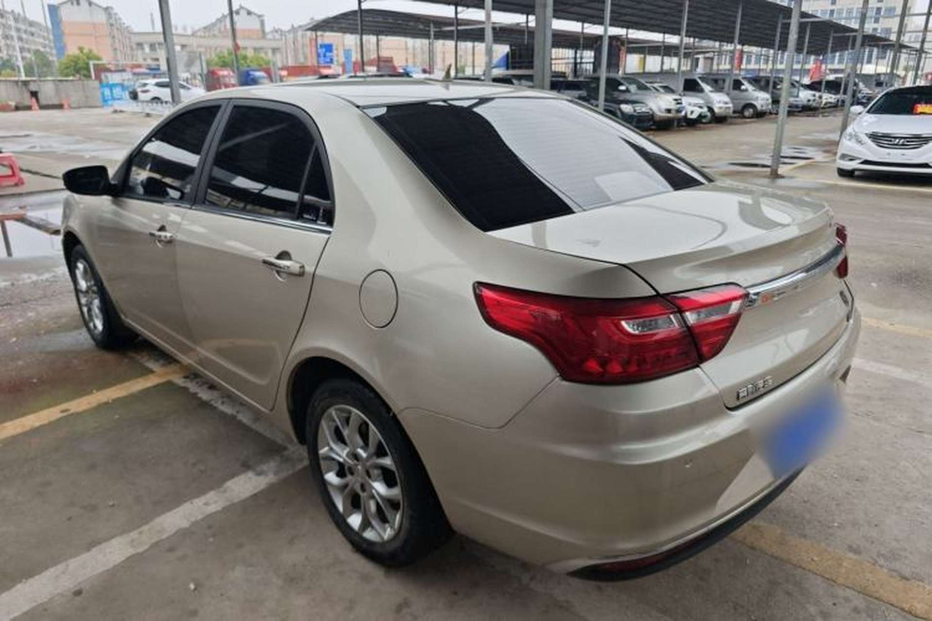 Used Geely Auto Vision 2018 1.5L Automatic Prestige Model Rear Left 45 Deg