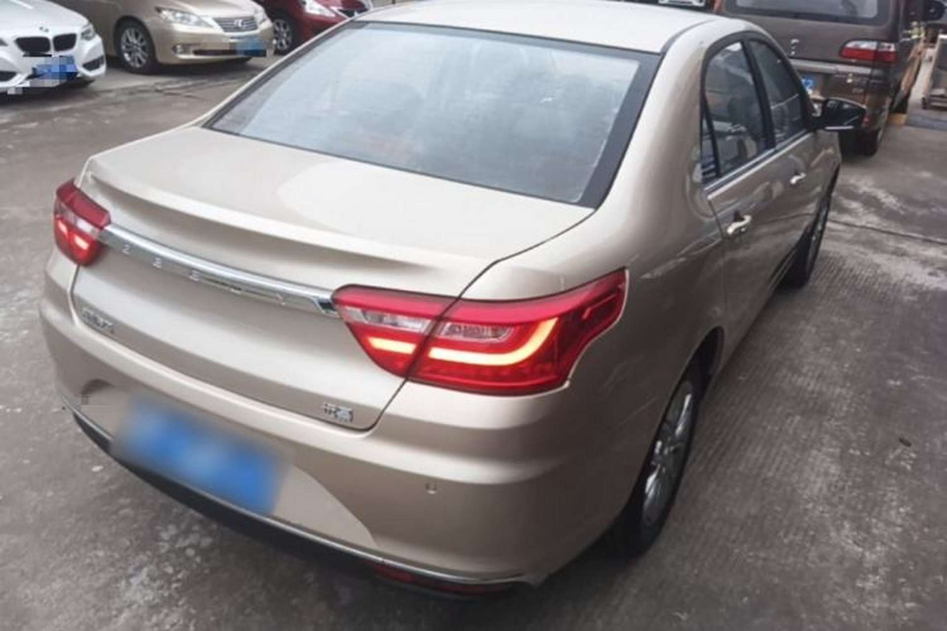 Used Geely Auto Vision 2018 1.5L Automatic Prestige Model Rear Right 45 Deg