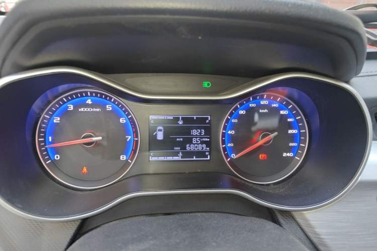 Used Geely Auto Vision 2019 Upgraded Model 1.5L Manual "Million Happiness" Edition China V Standard Instrument Cluster