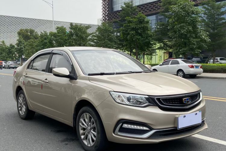 Used Geely Auto Vision 2019 Upgraded Model 1.5L CVT Luxury Version China VI Standard Front Right 45 Deg