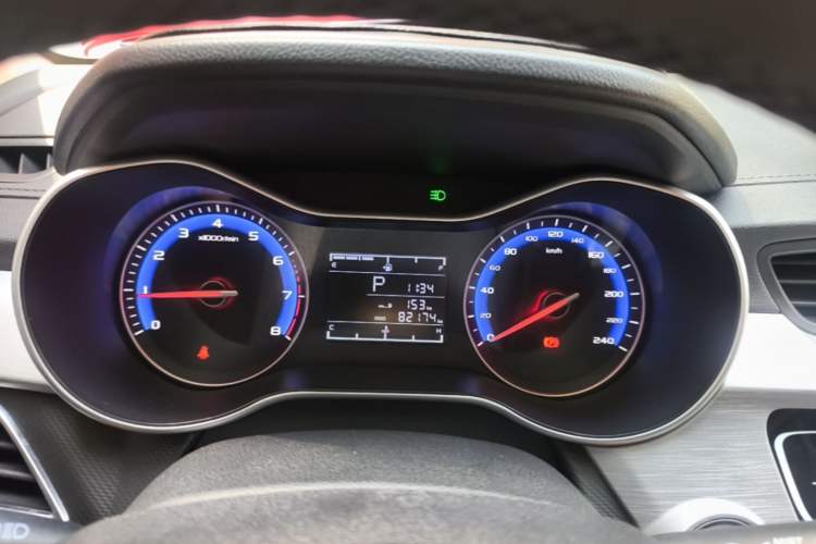 Used Geely Auto Vision 2019 Upgraded Model 1.5L CVT Prestige Version China VI Standard Instrument Cluster