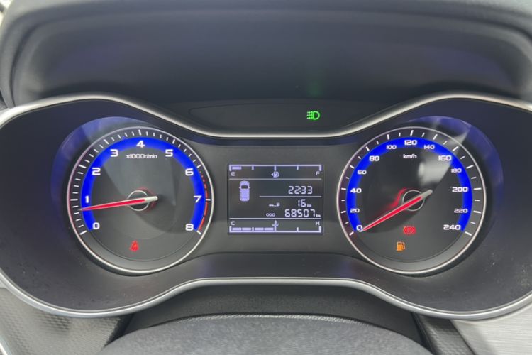 Used Geely Auto Vision 2019 Upgraded Model 1.5L Manual Luxury Version China V Standard Instrument Cluster